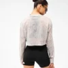 247 Glitch Cropped Training T-Shirt
