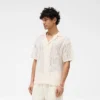 All Over Crochet Shirt