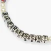 Beaded Represent Bracelet