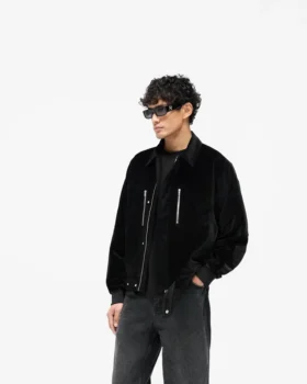 Bordeaux Brushed Jacket