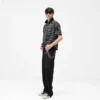California Striped Knitted Polo