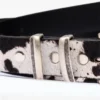Cowhide Rodeo Belt