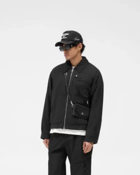 Crinkle Trucker Jacket