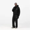 Dual Layer Script Hoodie