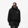 Dual Layer Script Hoodie