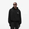 Dual Layer Script Hoodie