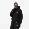 Dual Layer Script Hoodie