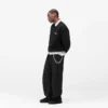 Dual Layer Script Sweater