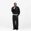 Dual Layer Script Sweater