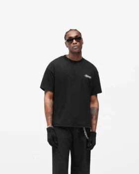 Dual Layer Script T-Shirt