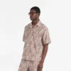 Embroidered Initial Overshirt