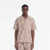 Embroidered Initial Overshirt