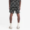 Embroidered Initial Tailored Short