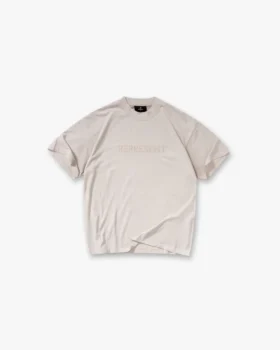 Embroidered Serif Logo T-Shirt