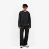 Knitted Varsity Long Sleeve Jersey