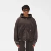 Initial Boxy Zip Through Hoodie