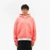 Initial Boxy Zip Through Hoodie