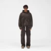 Initial Boxy Zip Through Hoodie
