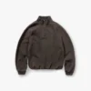 Initial Funnel Neck Quarter Zip Sweatshirt