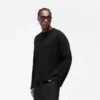 Initial Henley Waffle Long Sleeve T-Shirt