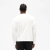 Initial Sheer Rib Long Sleeve T-Shirt