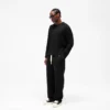 Initial Sheer Rib Long Sleeve T-Shirt