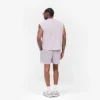 Initial Waffle Shorts- Mist
