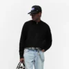 Knitted Bomber Jacket