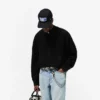 Knitted Bomber Jacket
