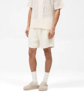 Knitted Panel Short