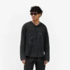 Knitted Varsity Long Sleeve Jersey