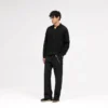 Long Sleeve Mesh Knit Shirt