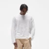 Long Sleeve Slub Knit T-Shirt