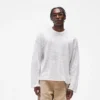 Long Sleeve Slub Knit T-Shirt