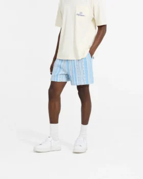 Mixed Knit Shorts
