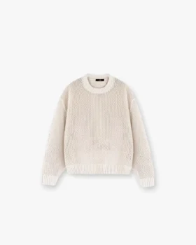 Open Gauge Knit Sweater