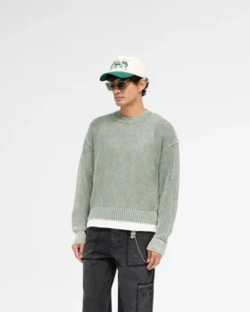 Open Gauge Knit Sweater