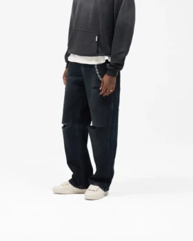 R3 Distressed Baggy Denim
