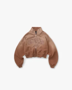 Represent Owners Club Zip Funnel Neck