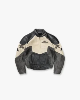 Represent X Belstaff Leather Race Jacket