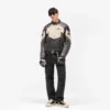 Represent X Belstaff Leather Race Jacket