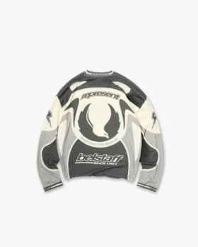 Represent X Belstaff Long Sleeve Racing T-Shirt