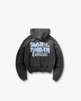 Represent X Iron Maiden Anniversary Zip Through Hoodie