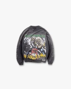 Represent X Iron Maiden Number Of The Beast Long Sleeve T-Shirt