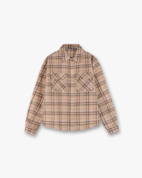 Sheer Flannel Shirt