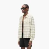 Sheer Long Sleeve Flannel Shirt