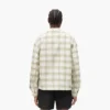 Sheer Long Sleeve Flannel Shirt
