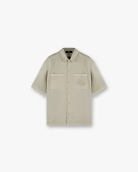 Short Sleeve Cotton Overshirt