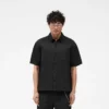 Short Sleeve Cotton Overshirt