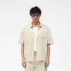 Short Sleeve Cotton Overshirt